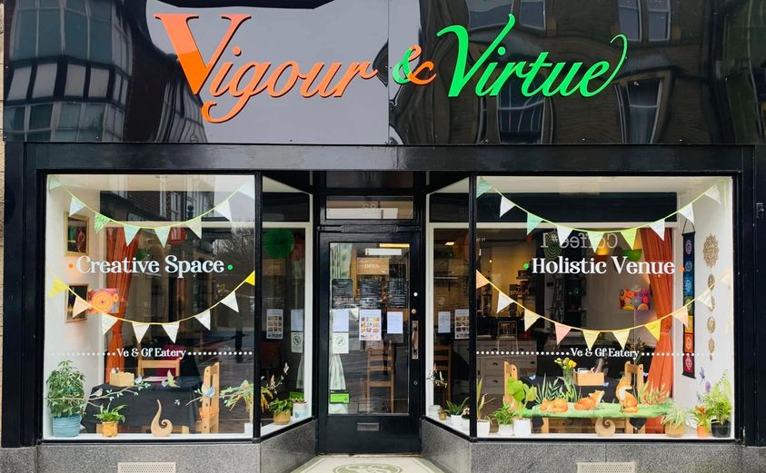 Vegan vegetarian cafe to let in Buxton